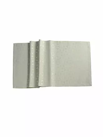 SANDER | Chemin de table 50x140cm ORA JAQUARD Écru | beige